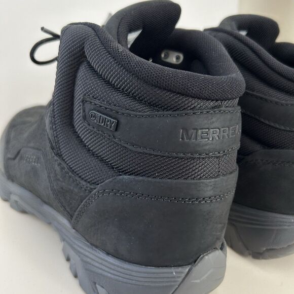 Merrell Coldpack Ice Mid Polar Winter Boots Black J91841 Mens 13 Arctic Grip WP - Picture 6 of 12